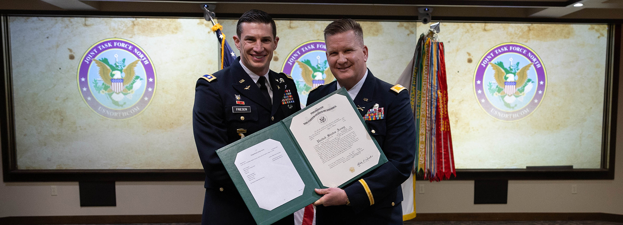 Kyle Friesen Promoted to Lieutenant Colonel